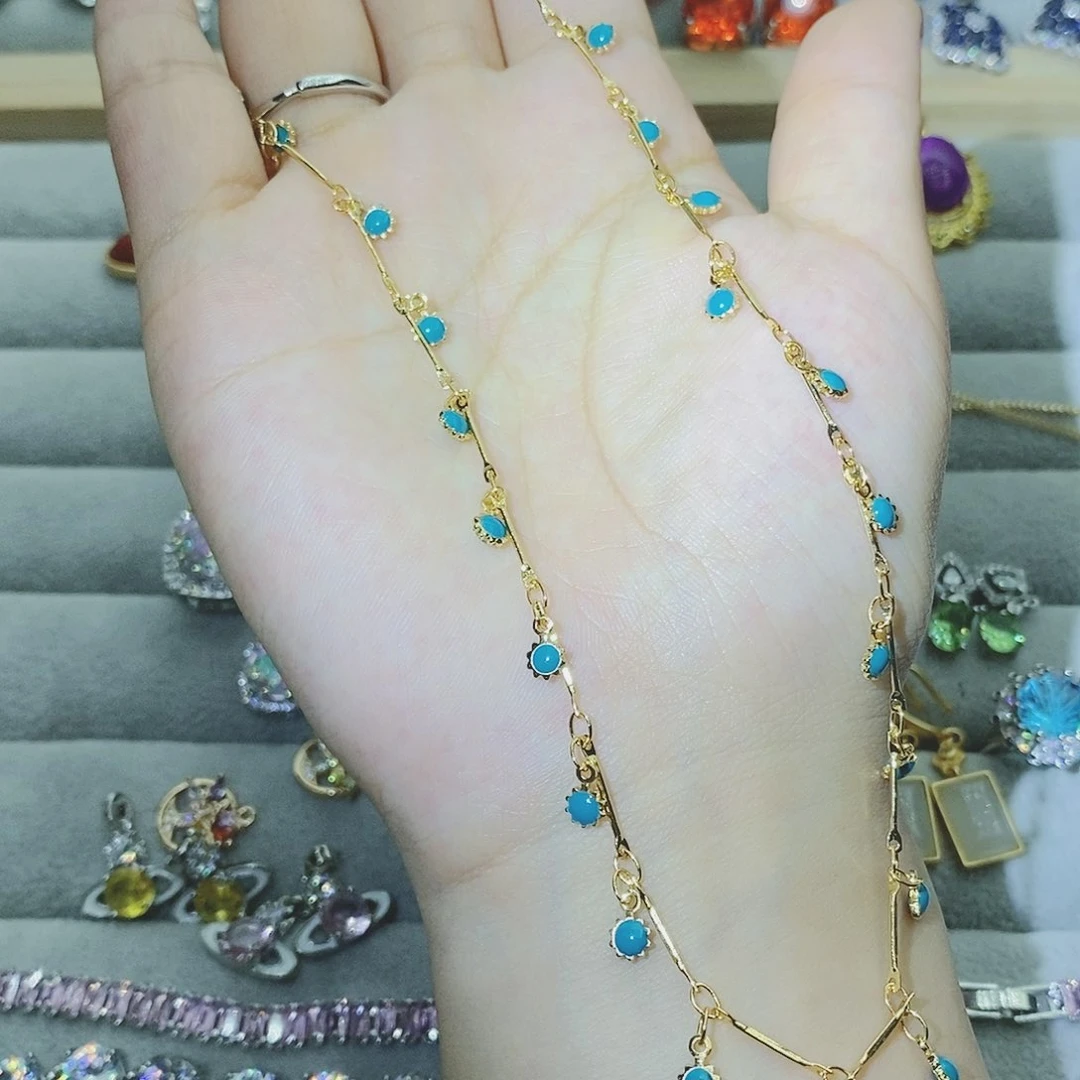 【闪购商品】银S925镶嵌耳饰托帕石