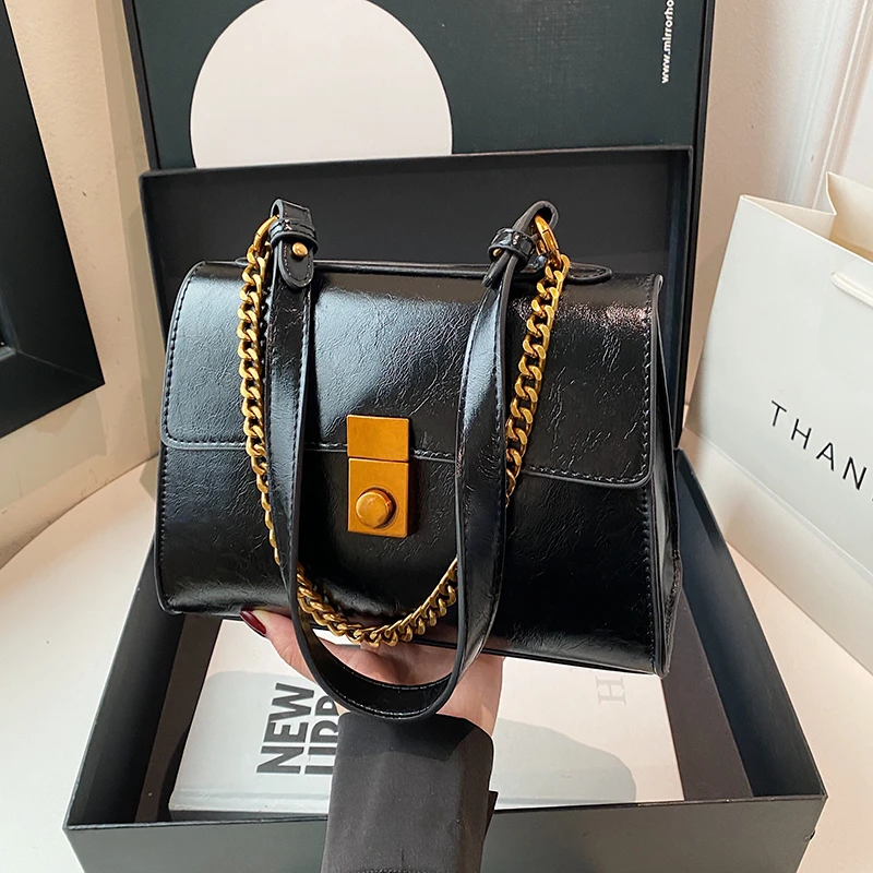 【璐璐礼物】腋下包女新款高级感小方包百搭单肩斜挎包6032