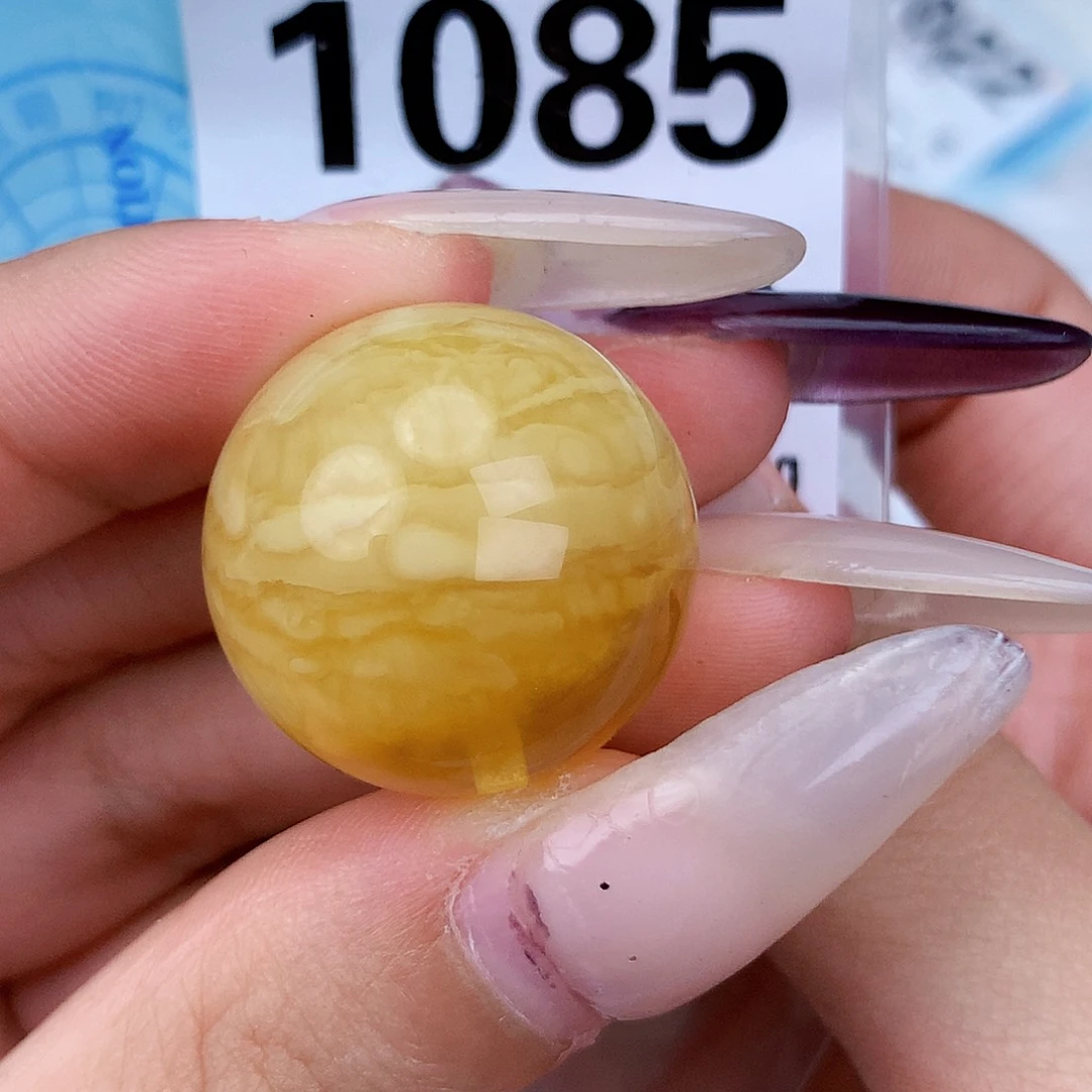 琥珀未镶嵌珠宝奇石23.4接近全