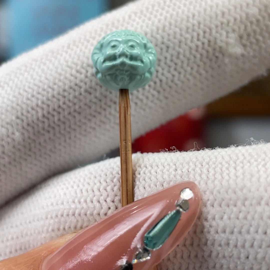 绿松石未镶嵌挂件