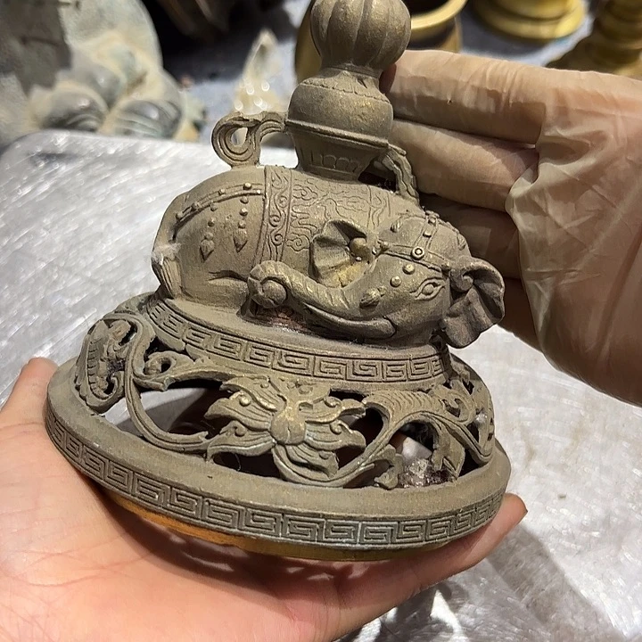 石****馆瑕疵品黄铜摆件工艺品