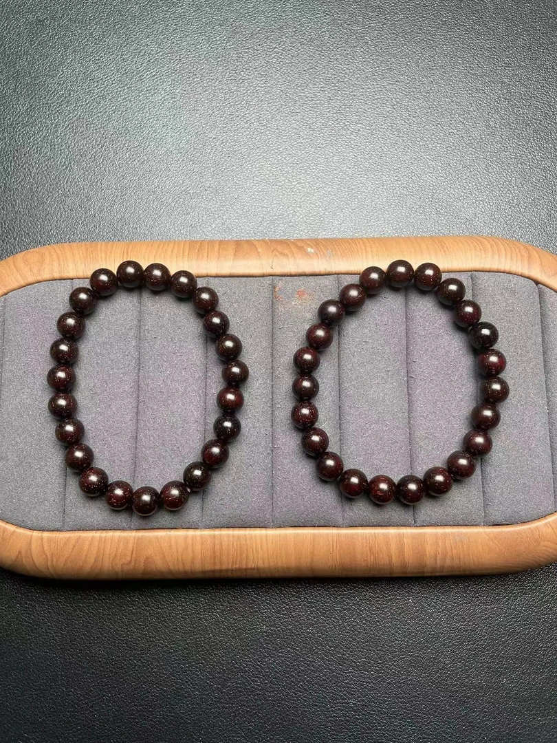 【绿庄】9113-L63-约（8mm/23颗）小叶紫檀手串-多样性/发一件