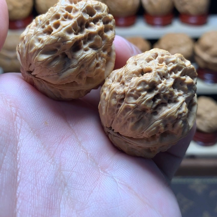 文玩核桃把件35五毒蟾