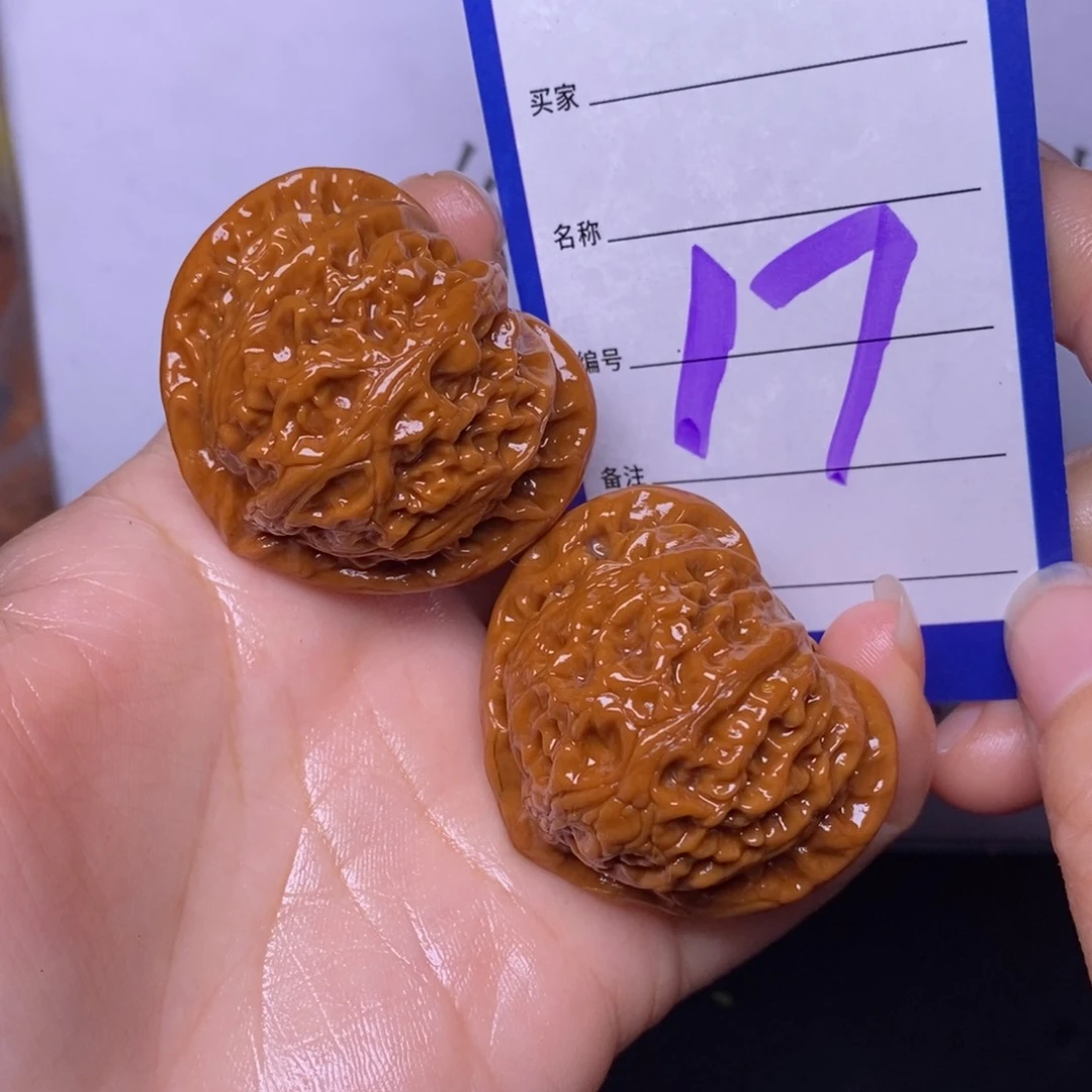 文玩核桃把件17/42宫灯