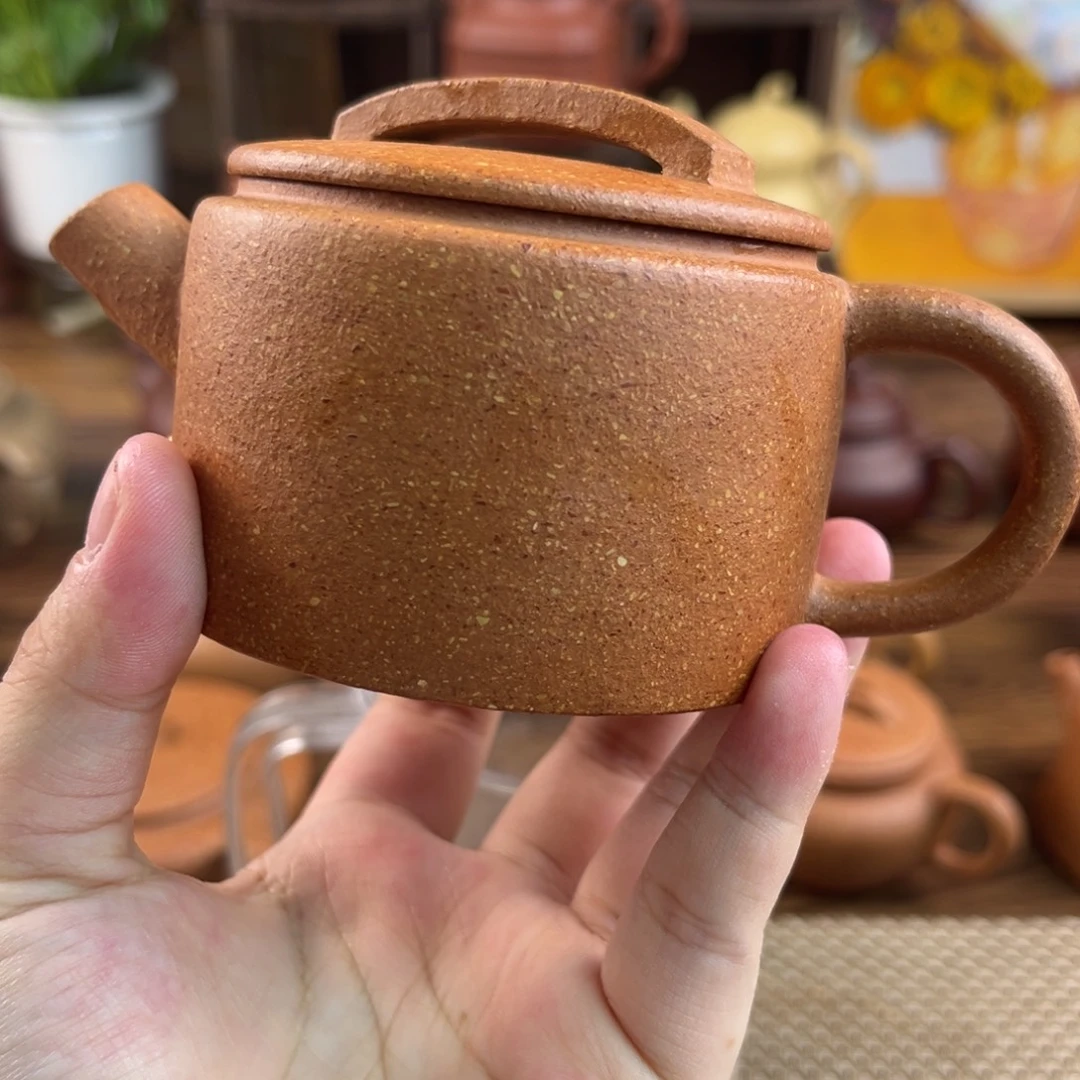 茶壶紫砂手工制作工艺精湛160cc