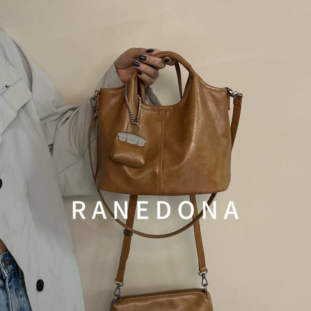 【HuHu专属】原创设计菜篮子女包手提单肩包斜挎包女-62588