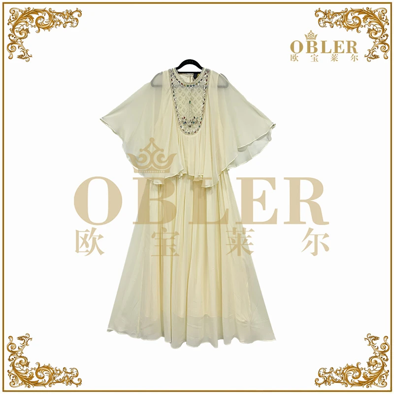 【相随】欧宝莱尔2025新款时尚气质连衣裙61-2505