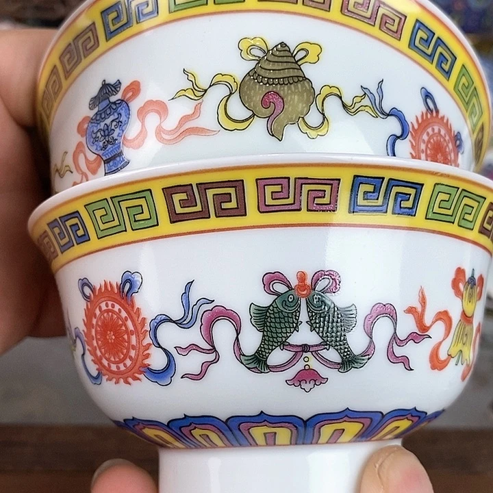 景德镇陶瓷藏式茶碗