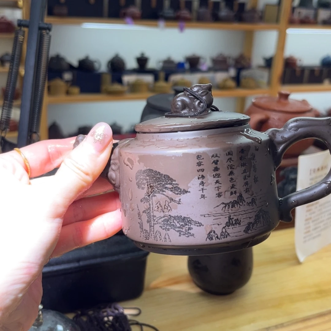 【闪购商品】紫砂大白茶具高端紫砂