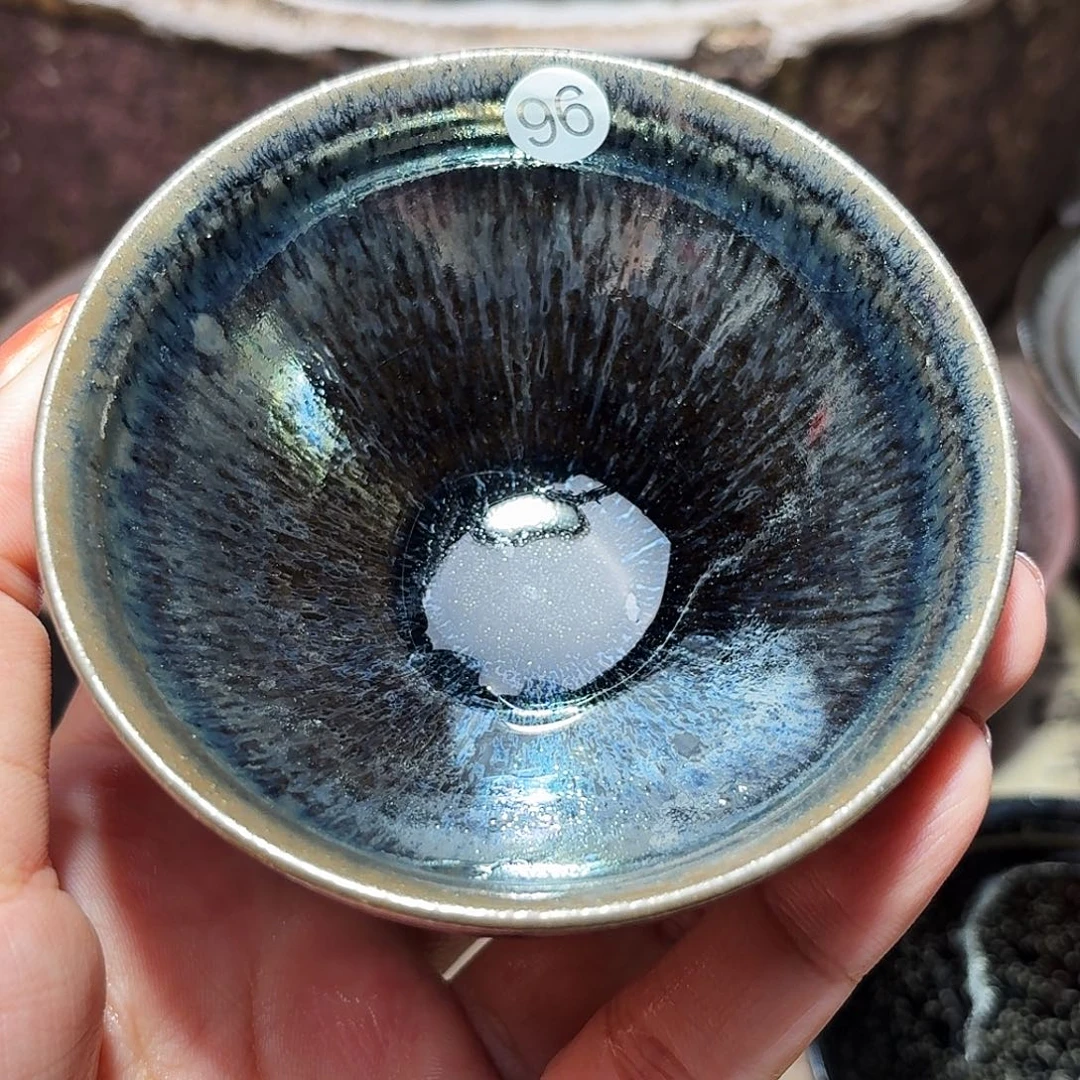 陳***y茶盏义兴龙窑建盏96