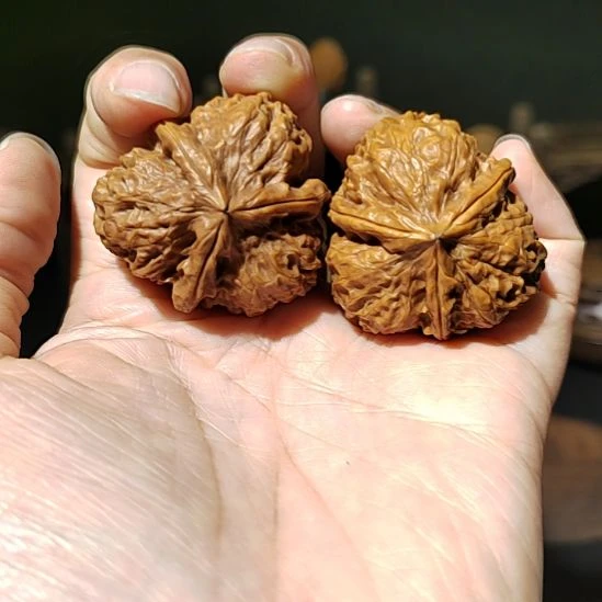 把件文玩核桃福利三棱粗筋38尺
