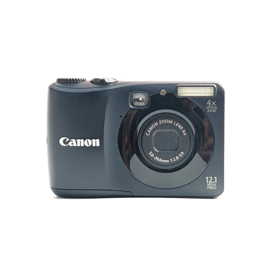 95新 Canon/佳能 a1200银色小面包1210w像素复古出片+自备电池