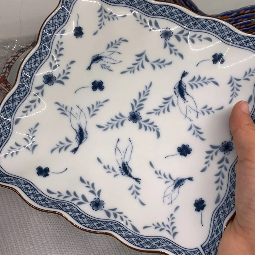 碟19 厘米 小杨瓷器陶瓷陶瓷