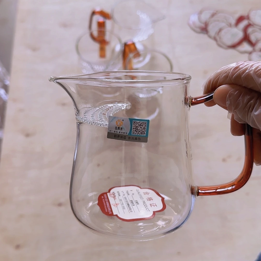 【闪购商品】高硼硅玻璃茶水分离L415 琥珀