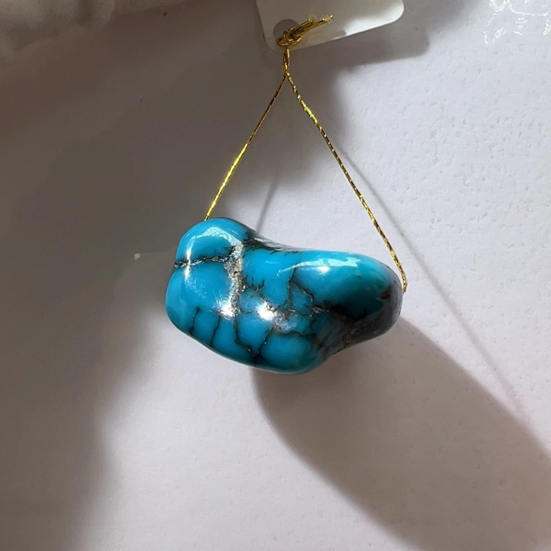 绿松石未镶嵌挂件
