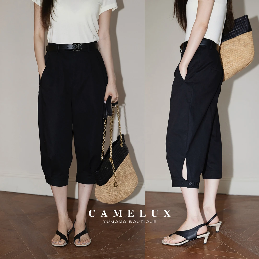 【Camelux线】七分马术裤 日本进口定制面料 脚口可调节QKA2052