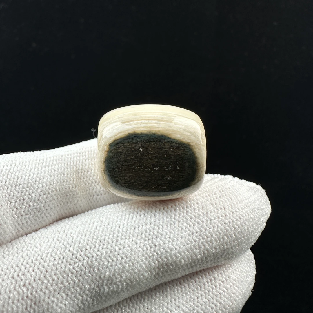 A2978天然猛犸牙 桶珠 21*22mm 支持鉴定 假一罚四