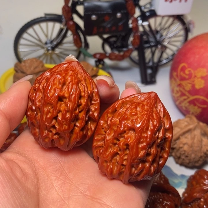 忍***文玩核桃吊坠鸡心37鸡心鸡心