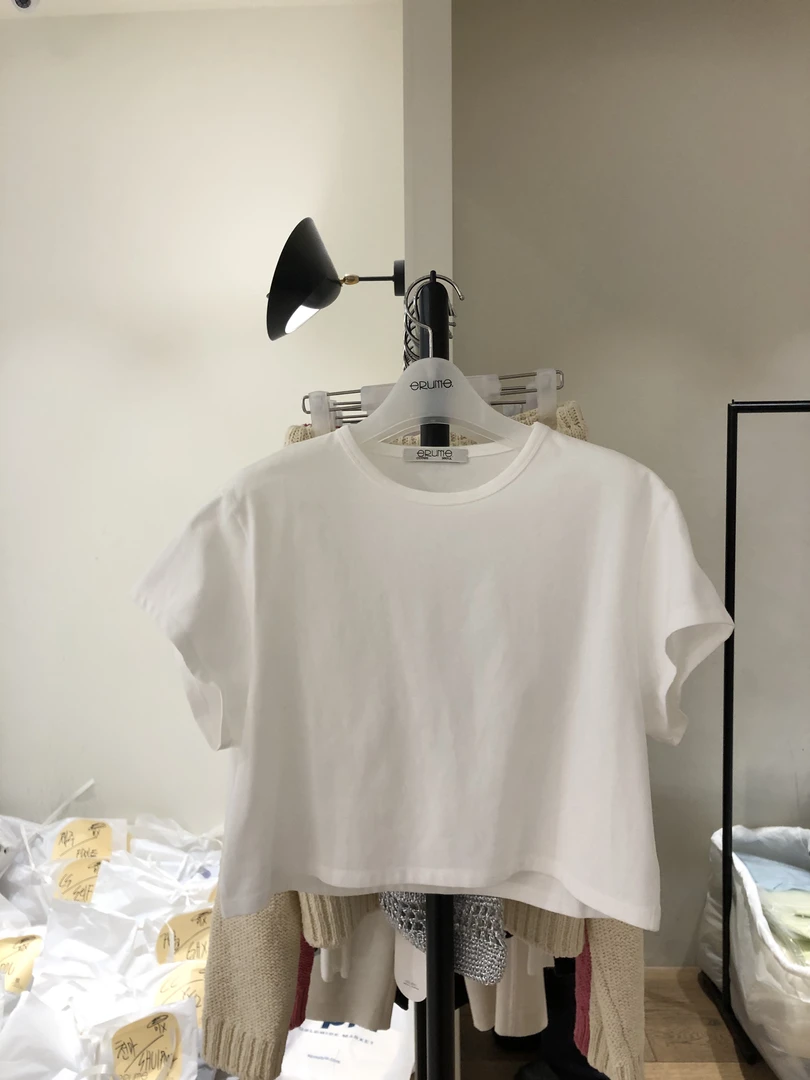 【慧姐韩国正品】2025春夏新圆领短款短袖/N0退N换