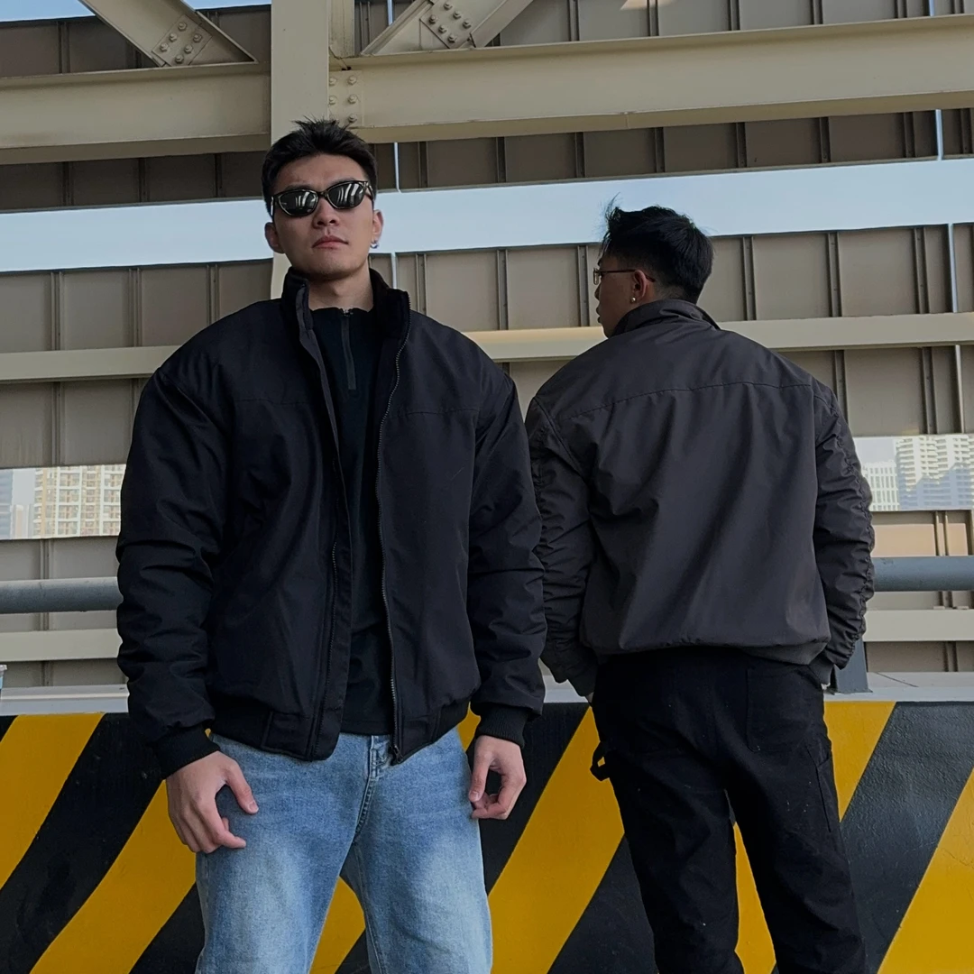 LK正品 高街hiphop棉服潮流痞帅CityBoy天生我材必有用