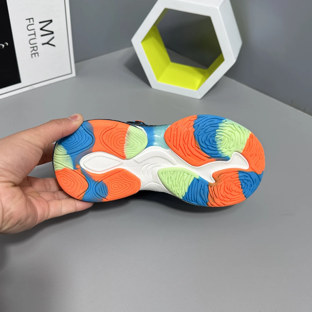 双网实战款儿童篮球鞋男童防滑软底运动鞋098