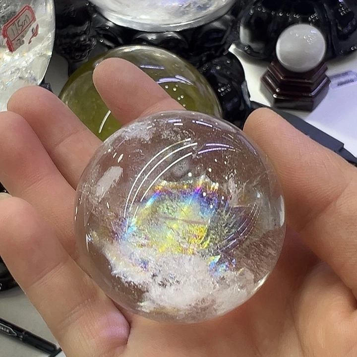 未镶嵌水晶珠宝半成品