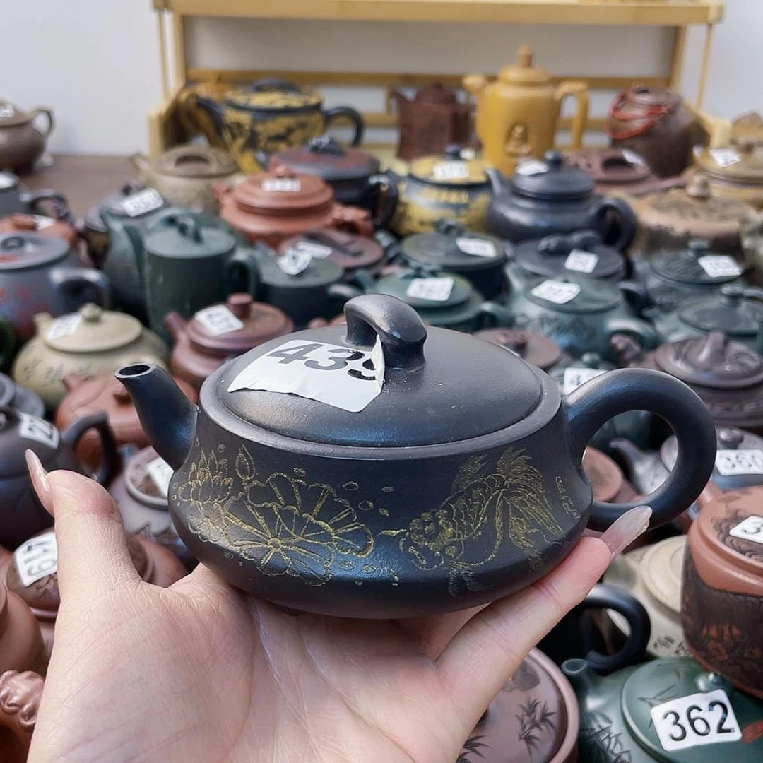 茶壶紫砂紫砂微瑕