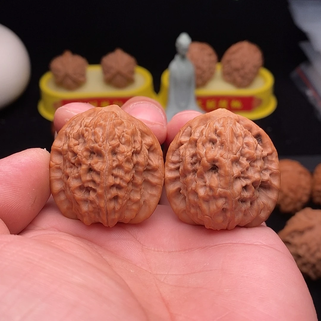 吊坠文玩核桃马老四35+