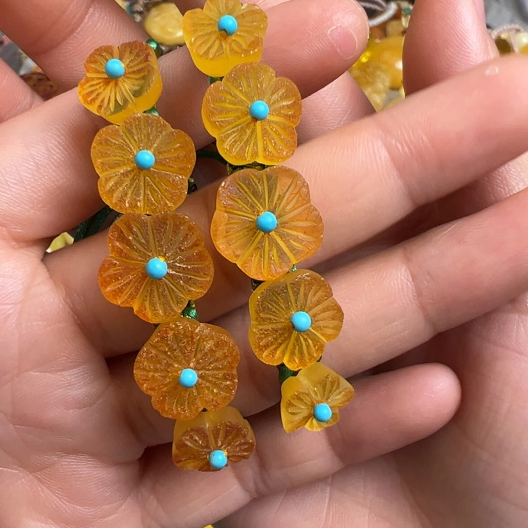 琥珀未镶嵌裸石多样性发一条