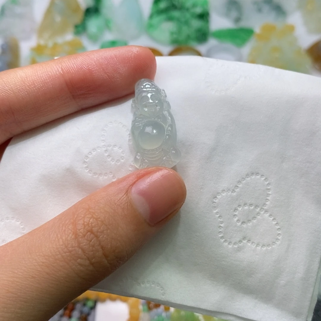 定制翡翠未镶嵌吊坠