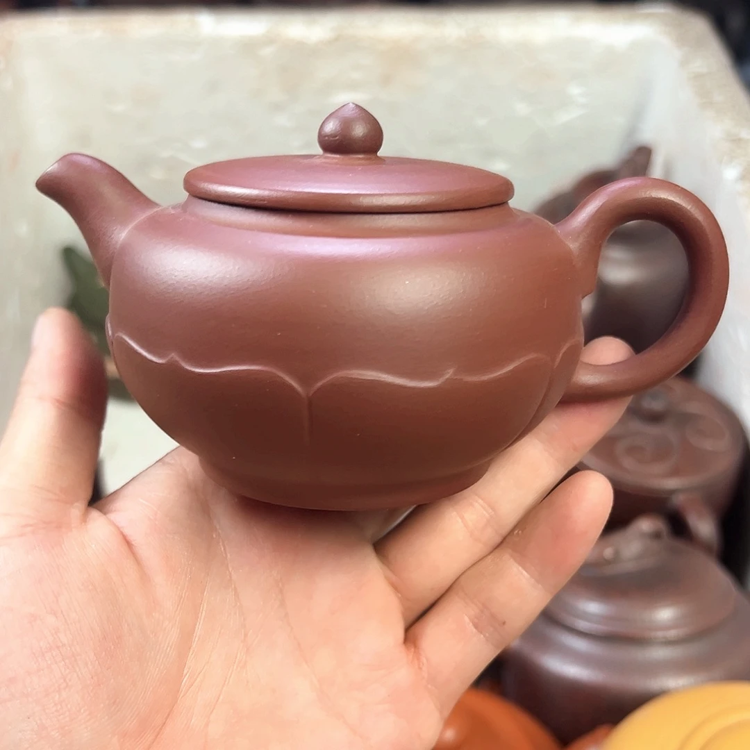 茶壶紫砂宜兴原矿紫砂壶220毫升容量