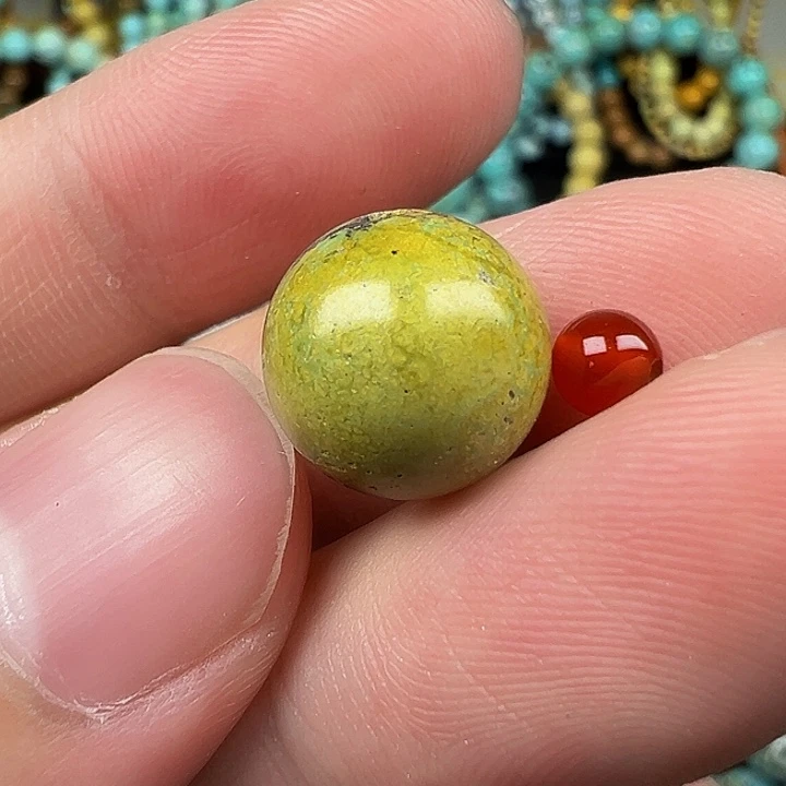 南红玛瑙未镶嵌配饰卡11.5