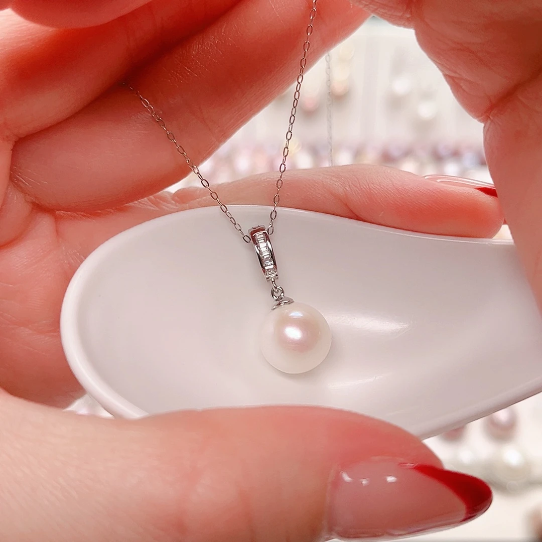 吊坠(赠链)淡水珍珠合金