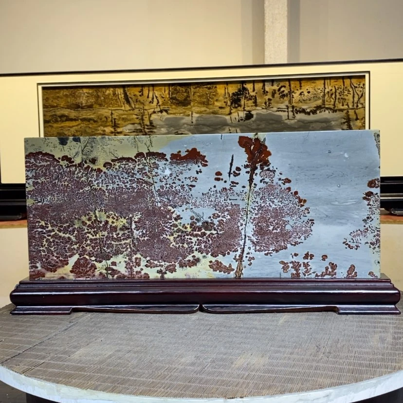 【闪购商品】广西国画石草花石