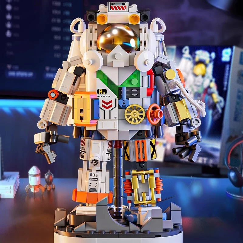 STAR JAEN/星积新款航天宇航天员积木儿童玩具礼物