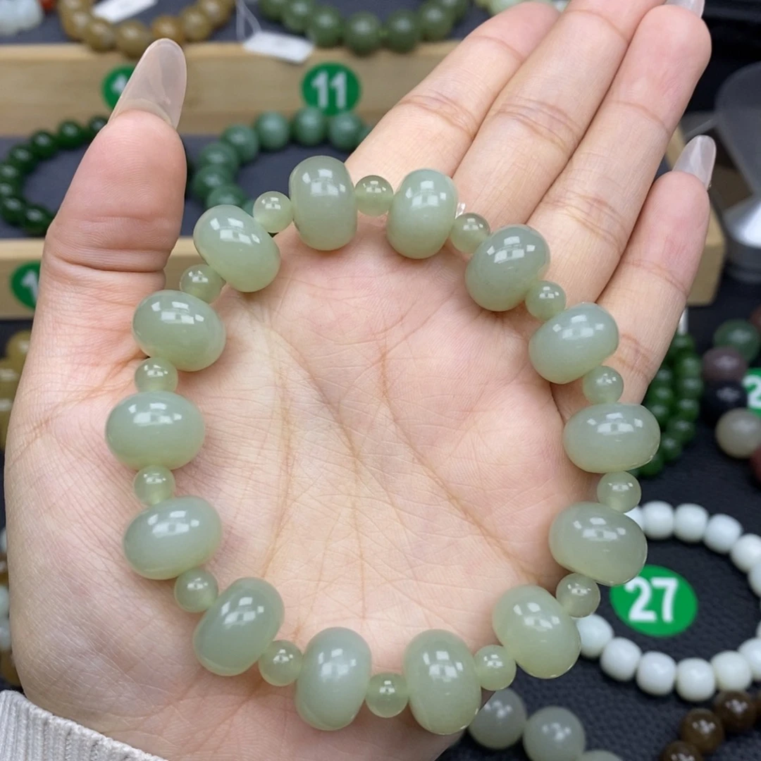 和田玉手链未镶嵌