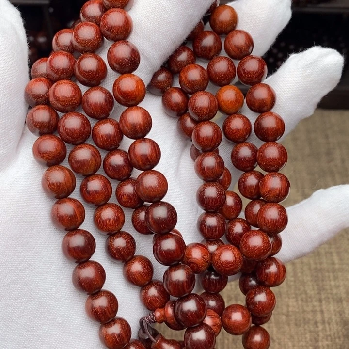 小叶紫檀手串/手链原汁原味1.0x108