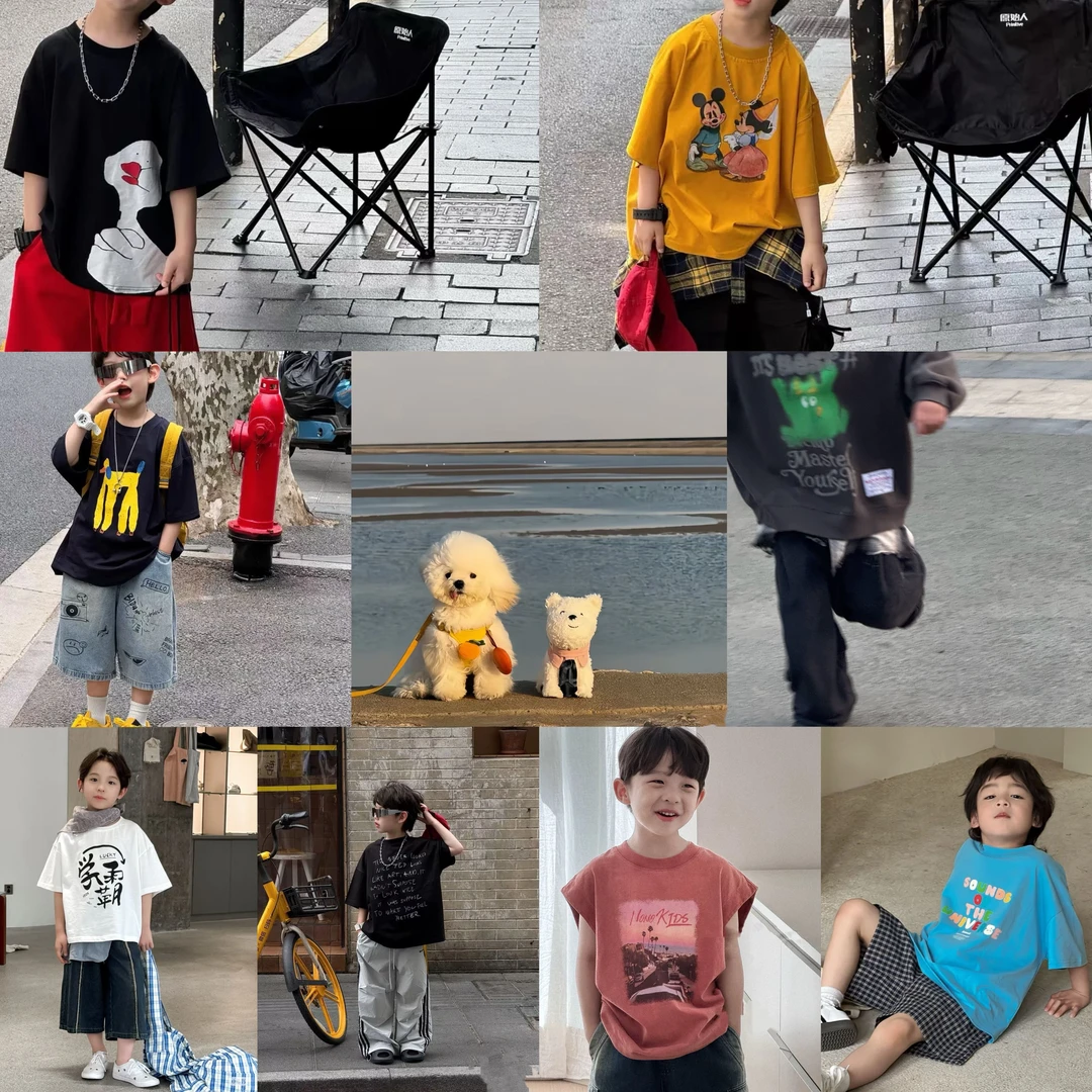 【S217-S257】专属男童集合夏款春款
