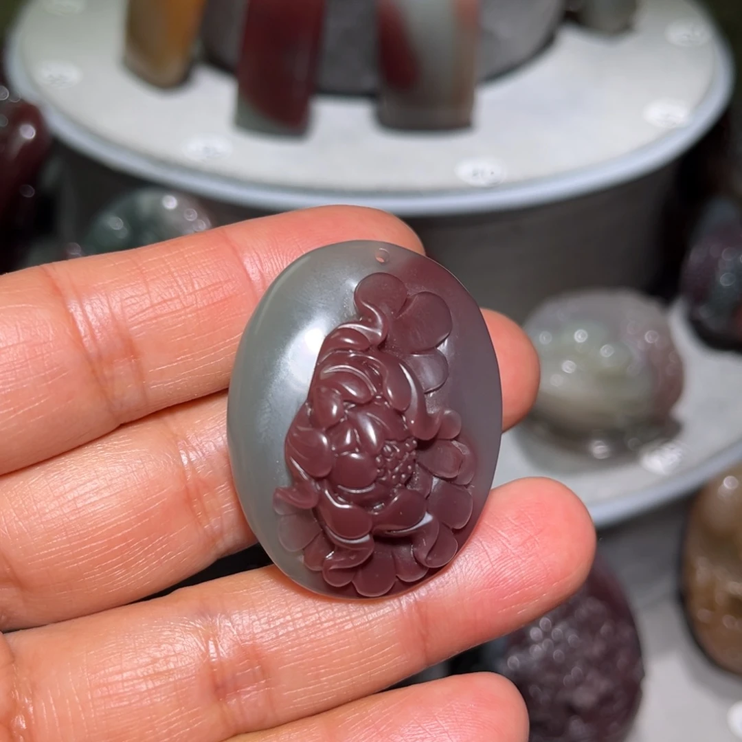 水***长玛瑙/玉髓未镶嵌颈饰