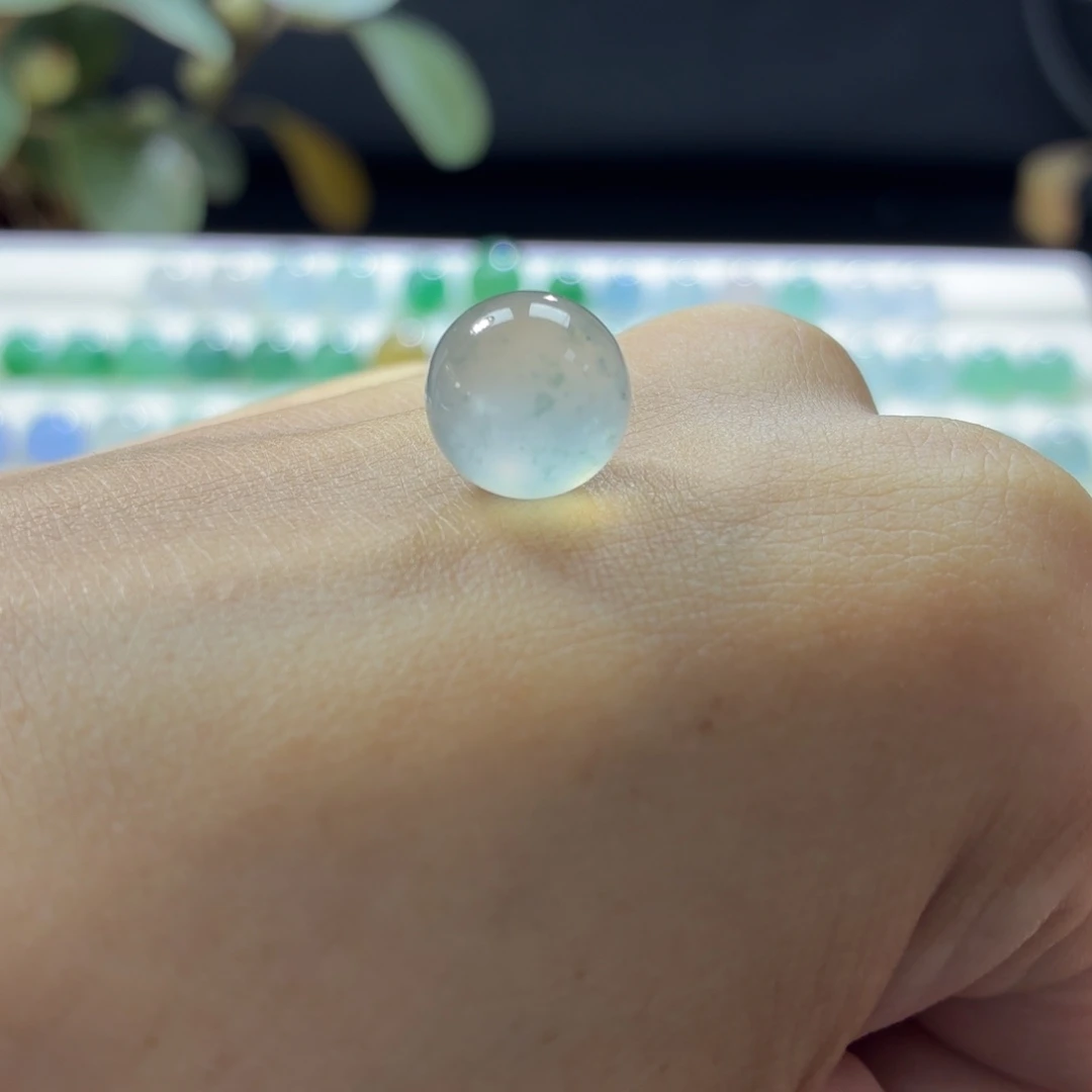 定制翡翠未镶嵌高冰飘花卡11➕