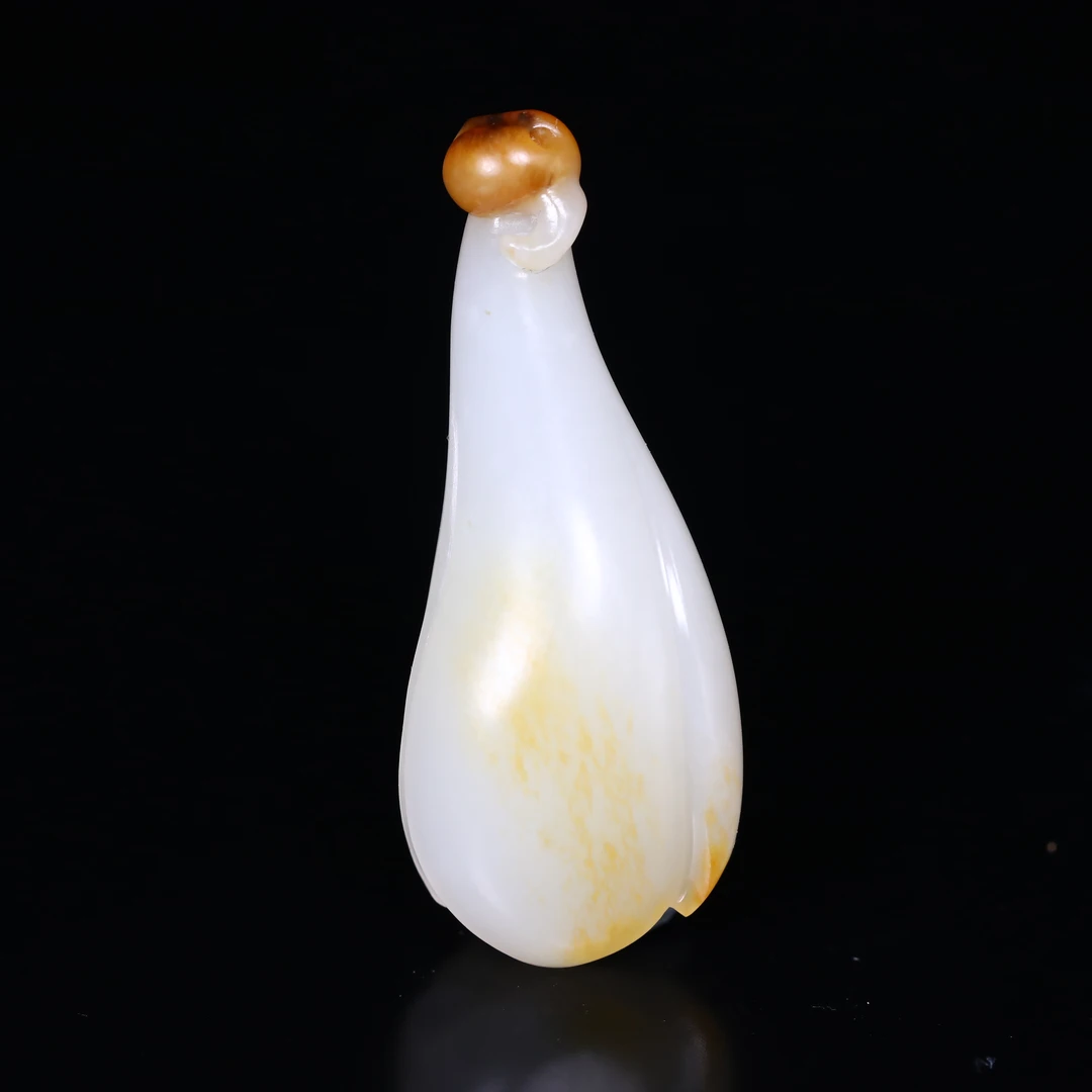 和田玉男士女士挂件玉吊坠玉兰花