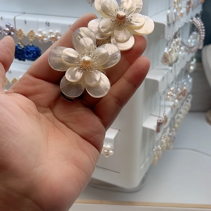 发夹未镶嵌淡水珍珠