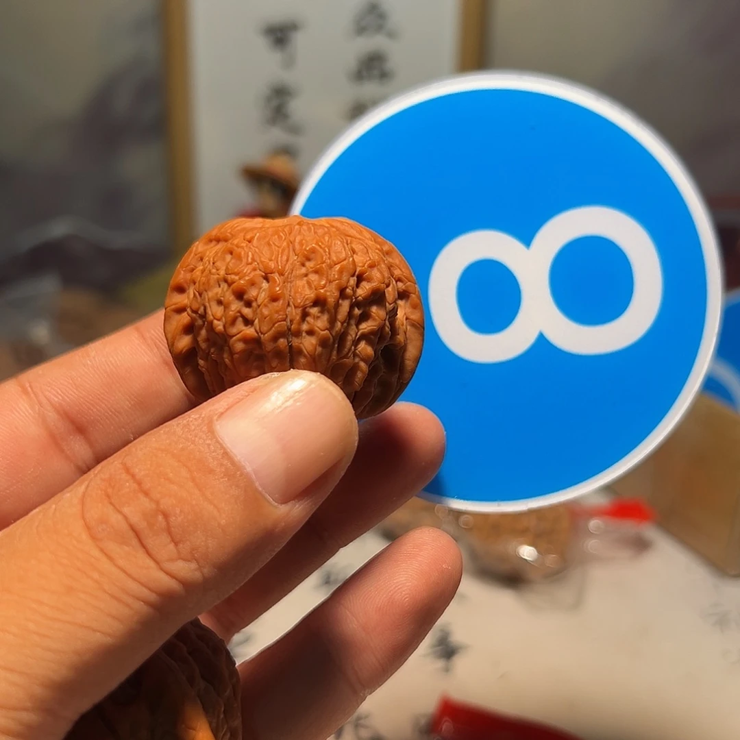 熟***谙文玩核桃，蓝色08号