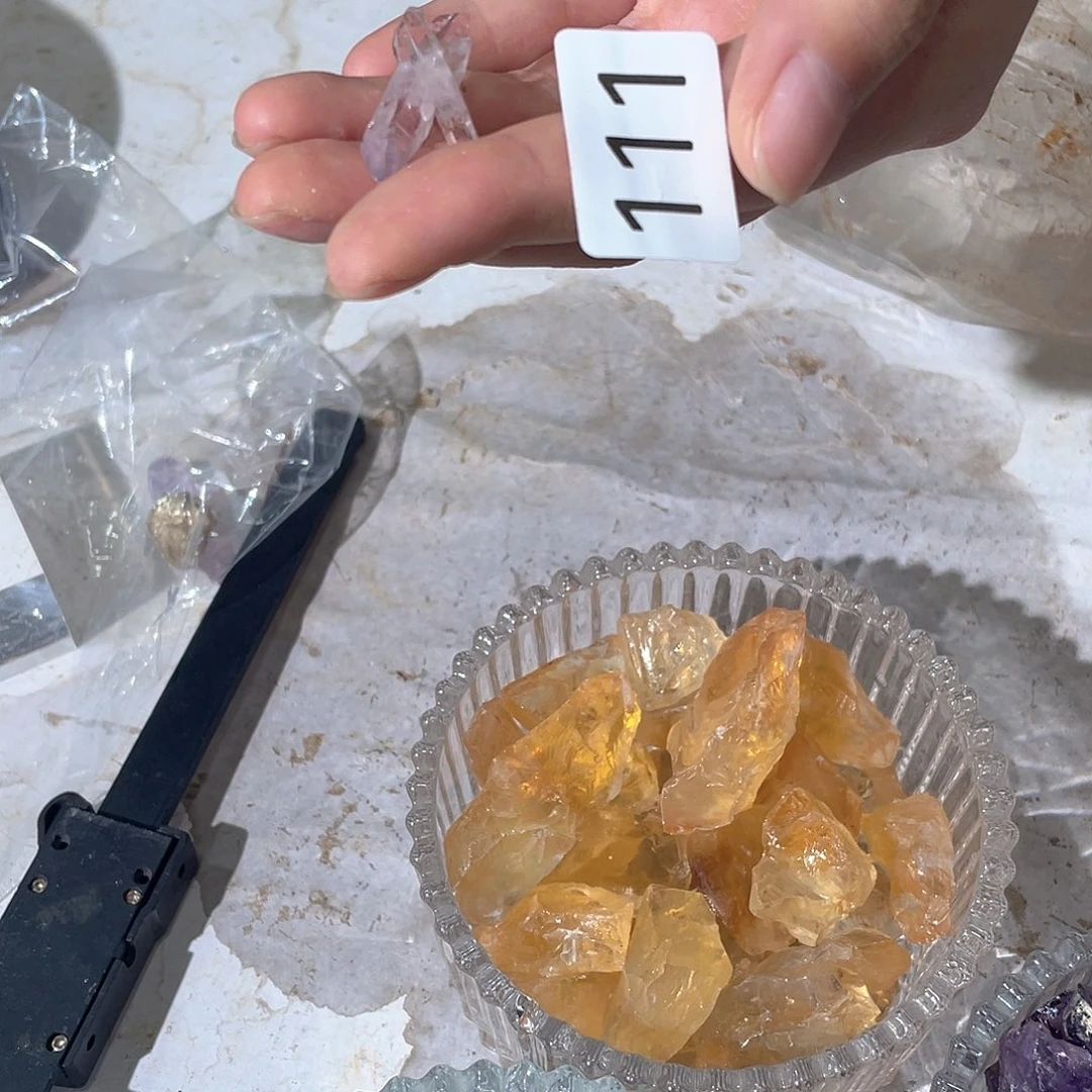 水晶珠宝半成品未镶嵌
