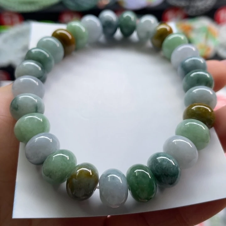 未镶嵌手链翡翠卡10.7