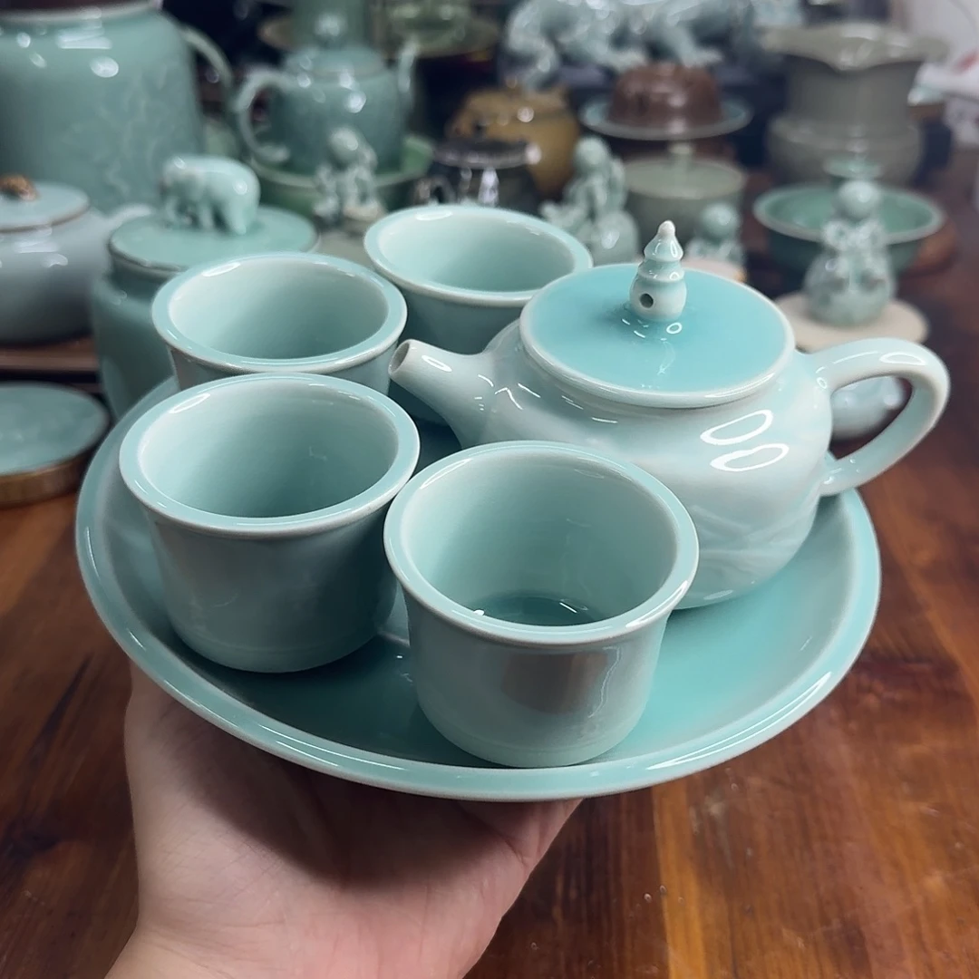 小仲龙泉青瓷微瑕54