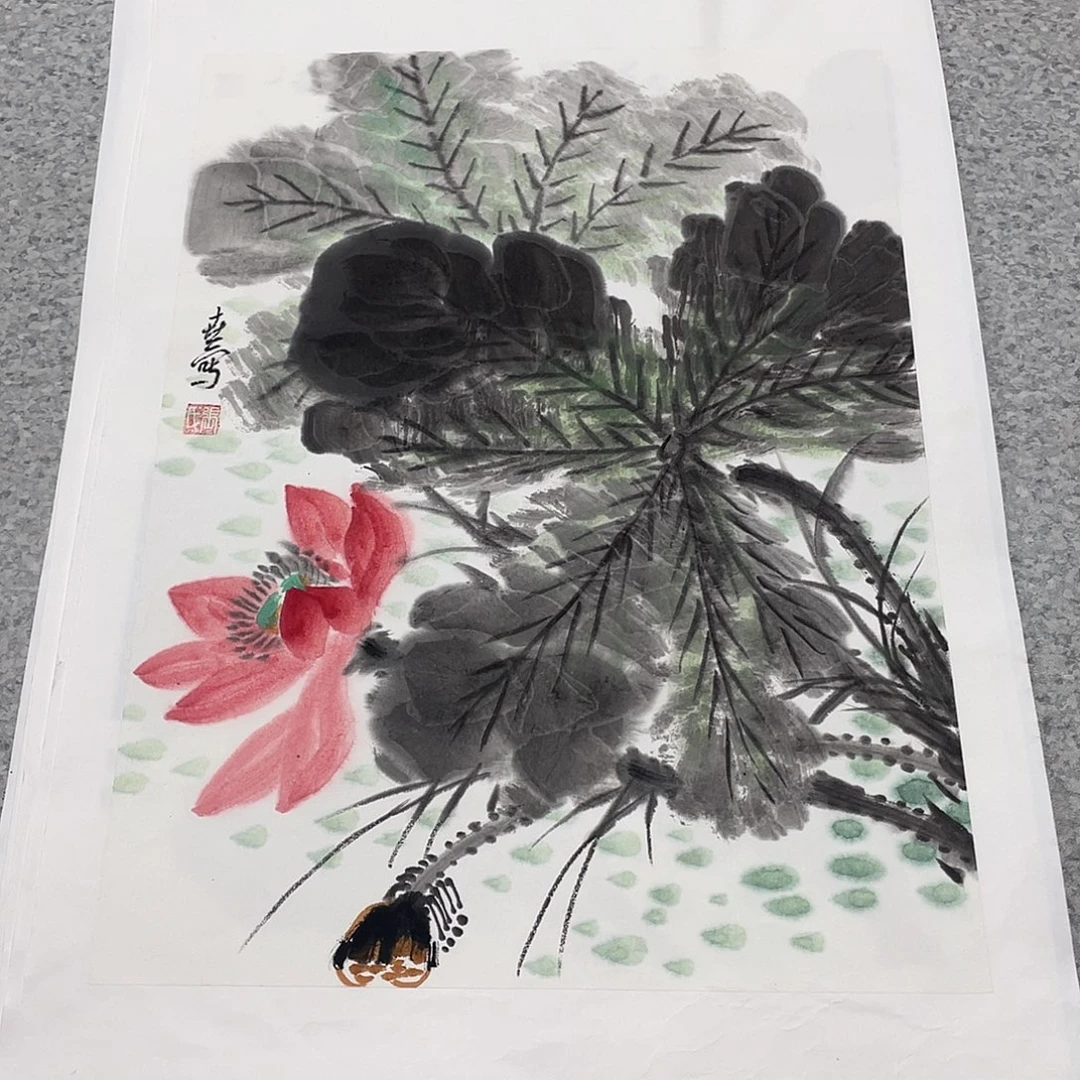 国画1.4平尺国画作品