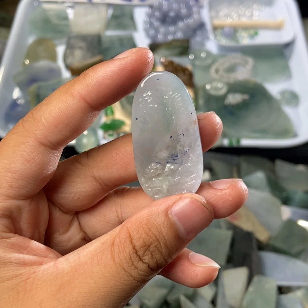 定制翡翠未镶嵌天然缅甸翡翠a货