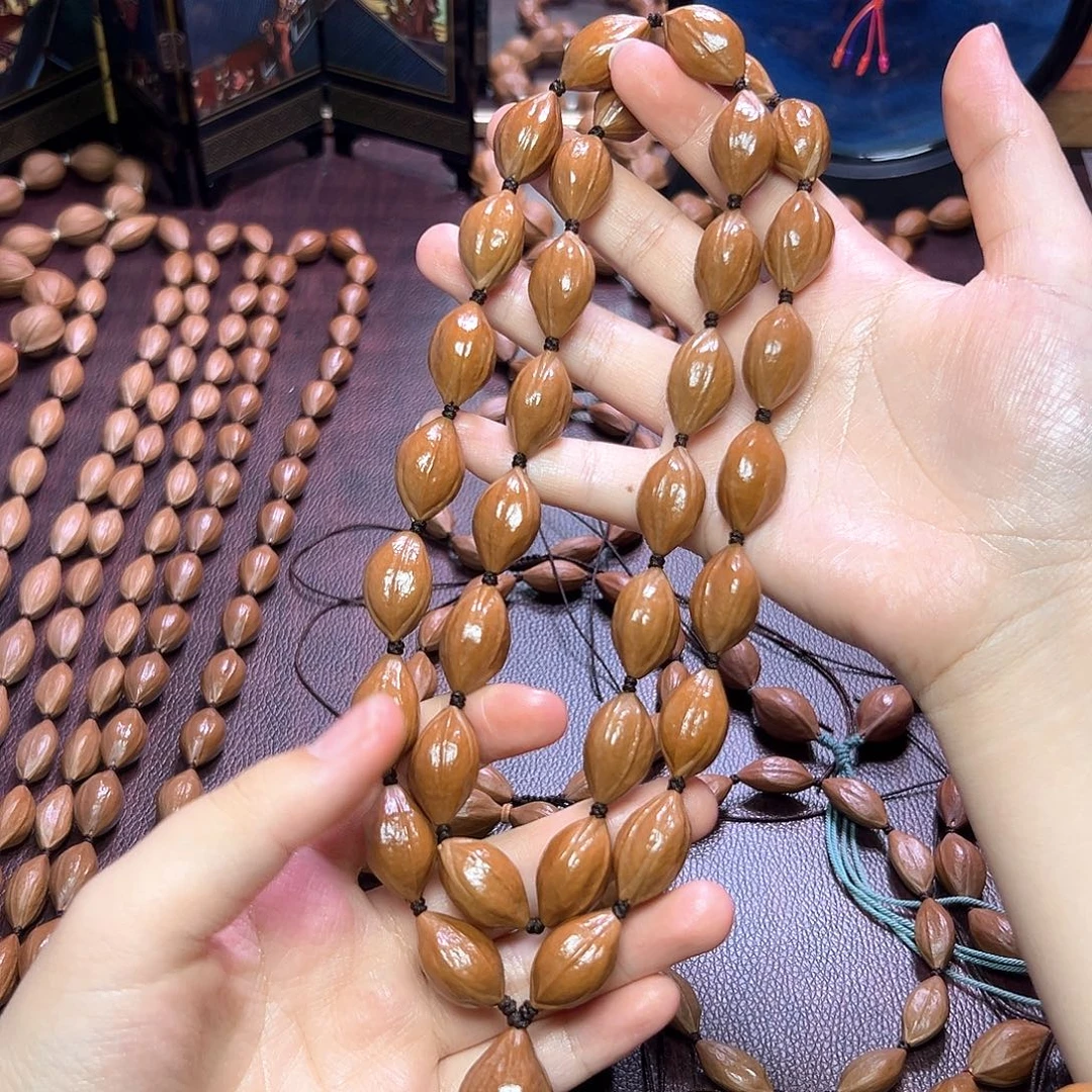 手串/手链橄榄核油 红皮 1.45 2.4左右 长