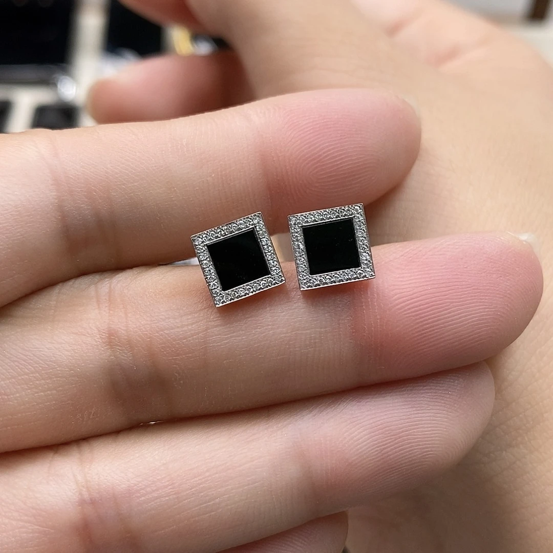 翡翠18K金镶嵌耳饰